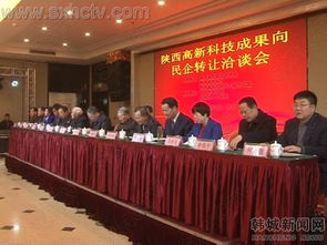 陜西高新科技成果向民企轉讓洽談會于韓城成功召開 深化技術對接激發創新活力