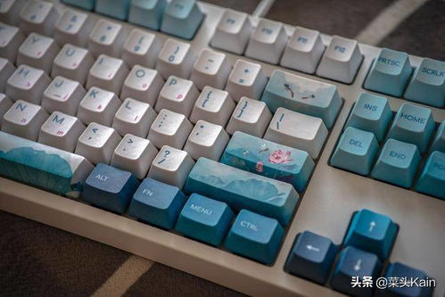 黑爵蜻蜓點水機械鍵盤 電腦外設也能走國潮路線